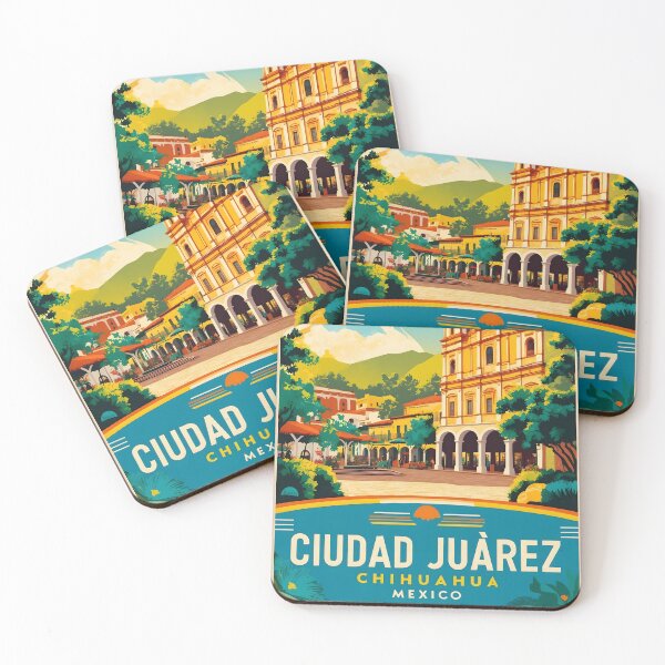 Item preview, Ciudad Juarez Chihuahua Mexico Mexico Vintage Travel Tourism designed and sold by TravelersGems.