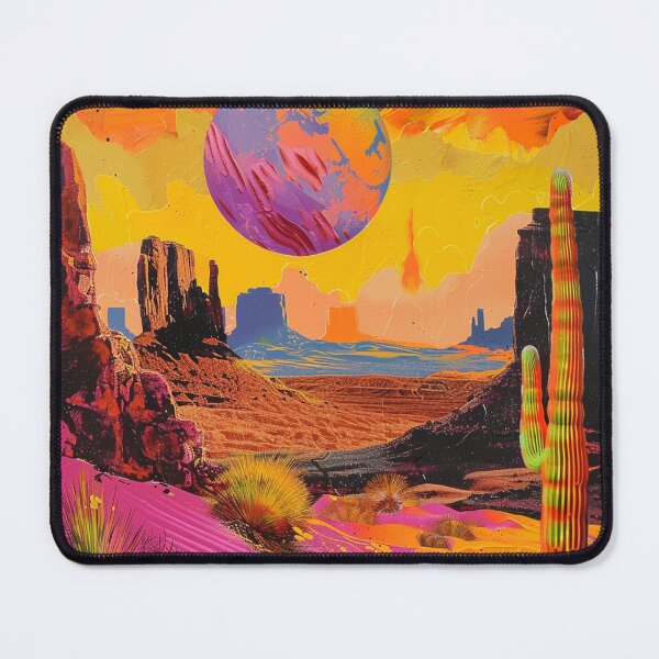 Item preview, Desert Planet Retro Pop Art 4 designed and sold by AstroRisq.
