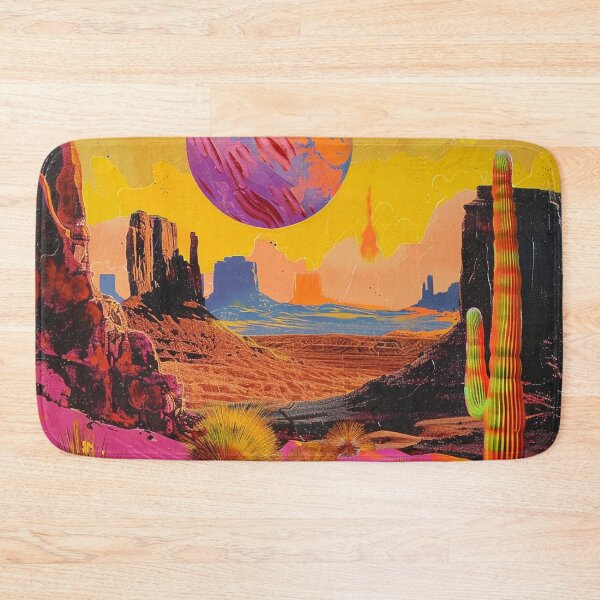 Item preview, Desert Planet Retro Pop Art 4 designed and sold by AstroRisq.