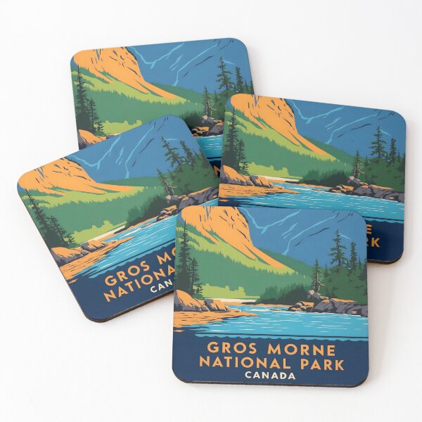 Item preview, Gros Morne National Park Canada Vintage Travel Tourism  designed and sold by TravelersGems.