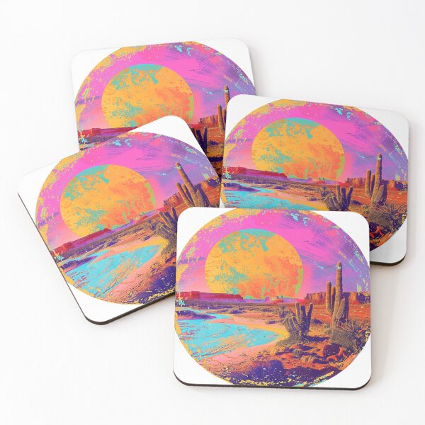 Item preview, Desert Planet Retro Pop Art 5 designed and sold by AstroRisq.