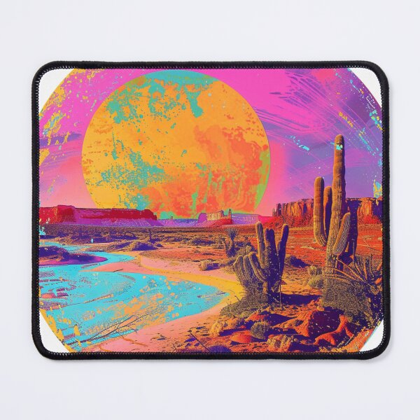 Item preview, Desert Planet Retro Pop Art 5 designed and sold by AstroRisq.