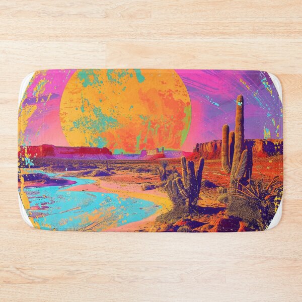Item preview, Desert Planet Retro Pop Art 5 designed and sold by AstroRisq.