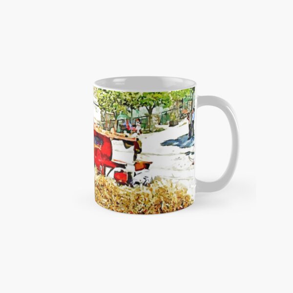 Item preview, Grain fagots with threshing machine in the square under the church designed and sold by Giuseppe Cocco.