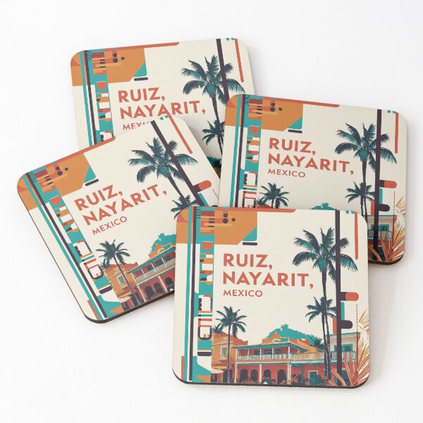 Item preview, Ruiz Nayarit Mexico Mexico Vintage Travel Tourism designed and sold by TravelersGems.