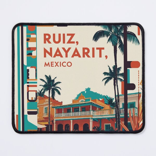 Item preview, Ruiz Nayarit Mexico Mexico Vintage Travel Tourism designed and sold by TravelersGems.