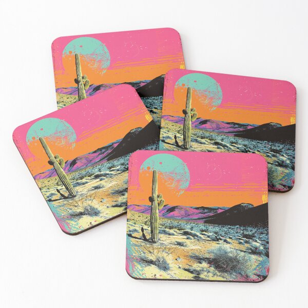 Item preview, Desert Planet Retro Pop Art 6 designed and sold by AstroRisq.