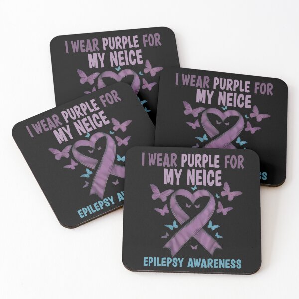Item preview, I wear purple for my Neice Epilepsy awareness designed and sold by Colorfulman.