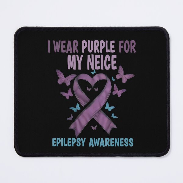 Item preview, I wear purple for my Neice Epilepsy awareness designed and sold by Colorfulman.