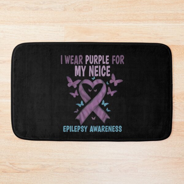 Item preview, I wear purple for my Neice Epilepsy awareness designed and sold by Colorfulman.