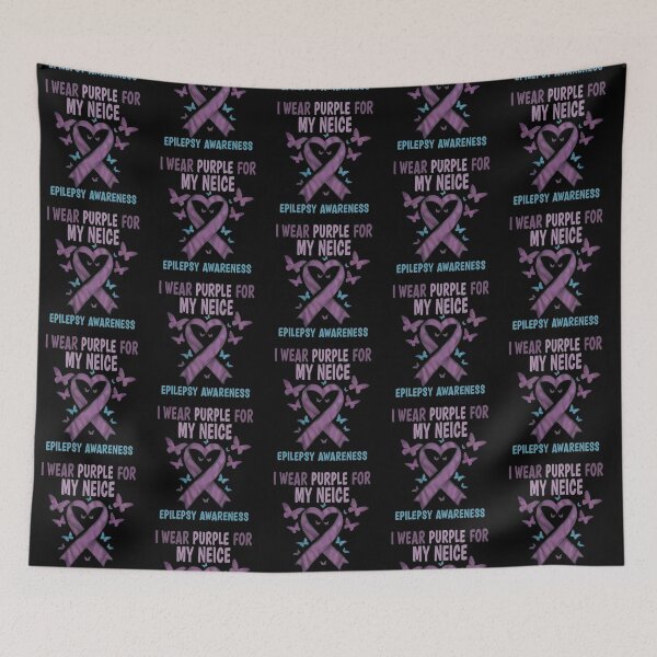Item preview, I wear purple for my Neice Epilepsy awareness designed and sold by Colorfulman.