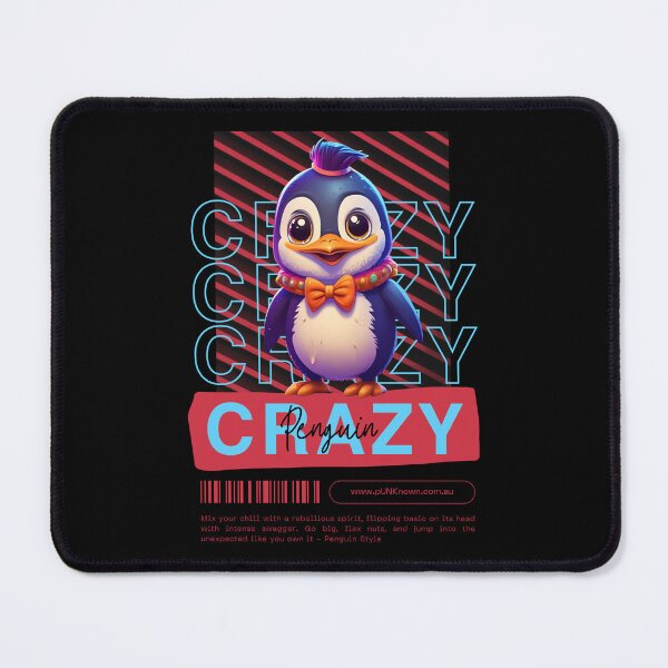 Item preview, Crazy Penguin designed and sold by pUNKnown.