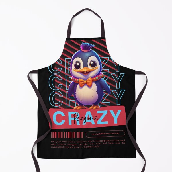 Item preview, Crazy Penguin designed and sold by pUNKnown.