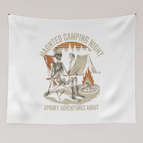 Item preview, Halloween Adventure Camping Nights  designed and sold by bittucreates.