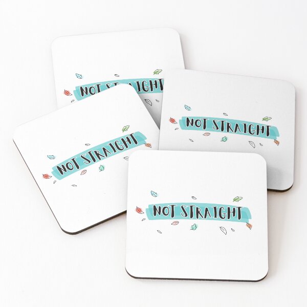 Item preview, Not Straight | Heartstopper designed and sold by alocadastark.
