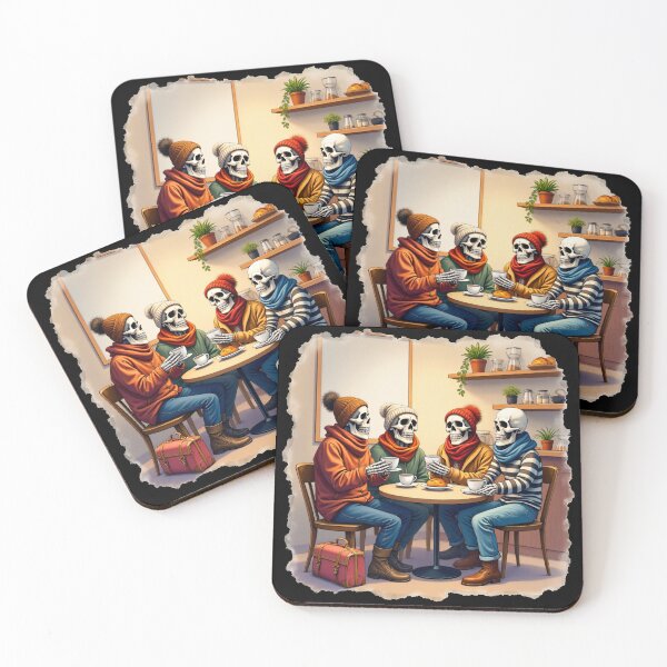 Item preview, Skeletons' Cozy Corner designed and sold by Delemore Art.
