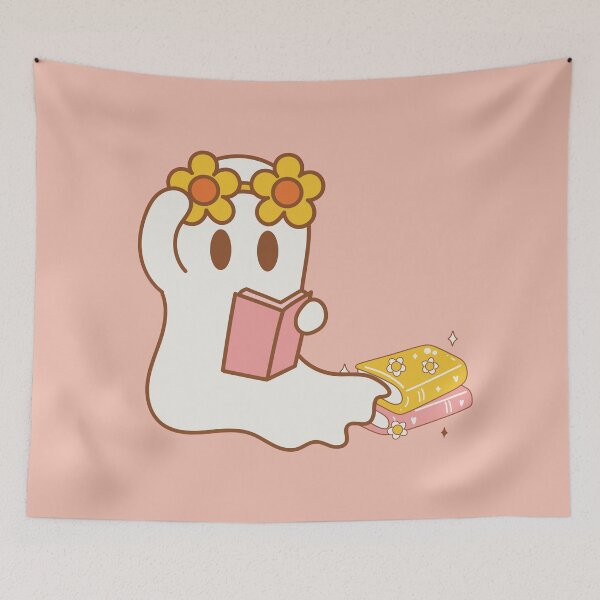 Item preview, Adorable Ghost Reading designed and sold by cuteart.