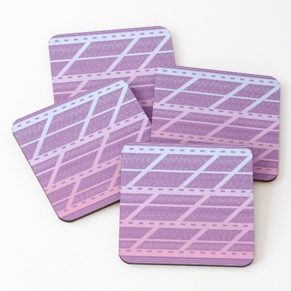 Item preview, Ombre Rough Parallelograms and Stripes  designed and sold by JaygiesDesign.