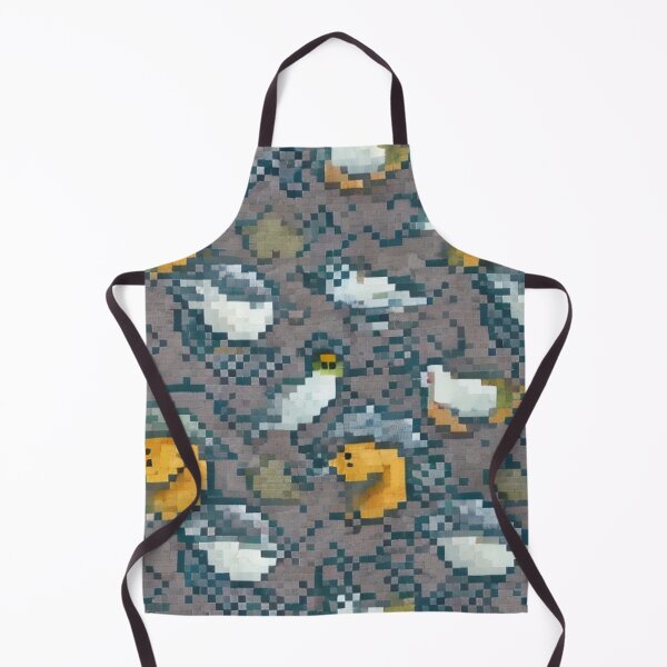 Item preview, Pixel Art Ducks Retro Pattern designed and sold by Spicex2.