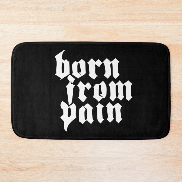 Item preview, Born from pain metal designed and sold by FocusChillax.