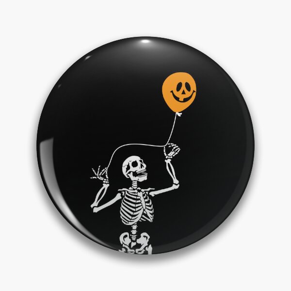 Item preview, Halloween Skeleton Pumpkin Balloon designed and sold by SlappyWares.