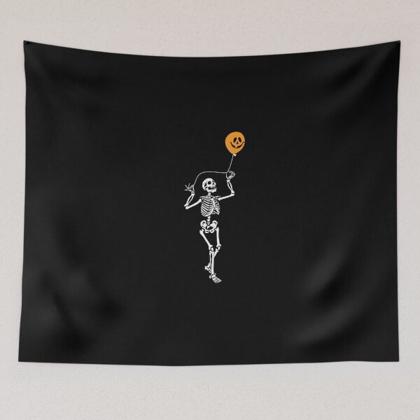 Item preview, Halloween Skeleton Pumpkin Balloon designed and sold by SlappyWares.