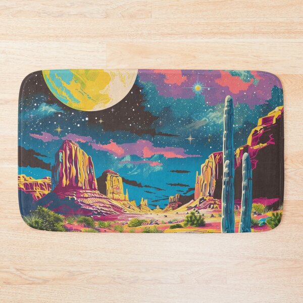 Item preview, Desert Planet Retro Pop Art 8 designed and sold by AstroRisq.