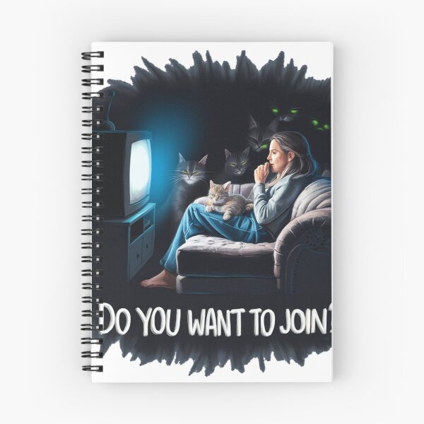 Item preview, Woman and cats - watching a tv in the night designed and sold by lavka-xd.