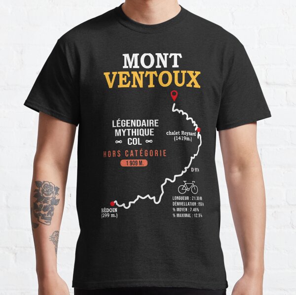 Item preview, Bike Mont Ventoux climb itinerary Ventoux by bike Bédoin designed and sold by Kiikgraphik.