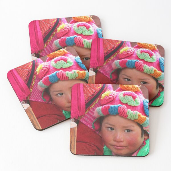 Item preview, Girl in Colorful Knit Hat, Chinchero designed and sold by Global Nomad.