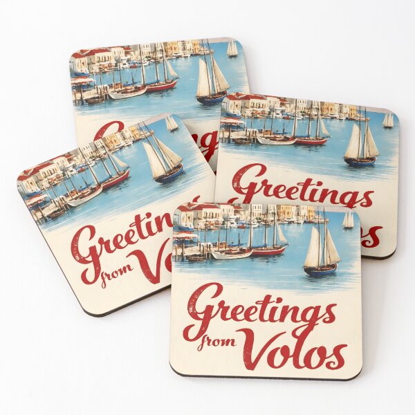 Item preview, Volos Thessaly Greece Postcard Vintage Retro Travel Vintage designed and sold by TravelPostcardGems.