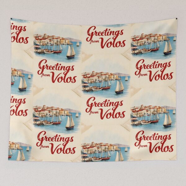 Item preview, Volos Thessaly Greece Postcard Vintage Retro Travel Vintage designed and sold by TravelPostcardGems.