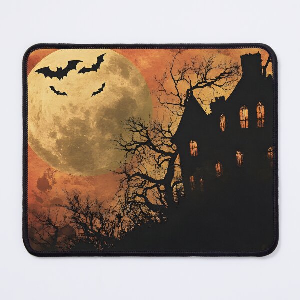 Item preview, Spooky Haunted House Silhouette designed and sold by Alin Richard Iovănuț.