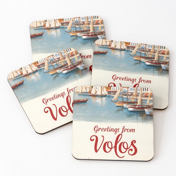 Item preview, Greetings from Volos Thessaly Greece Postcard Vintage Retro Travel Vintage designed and sold by TravelPostcardGems.
