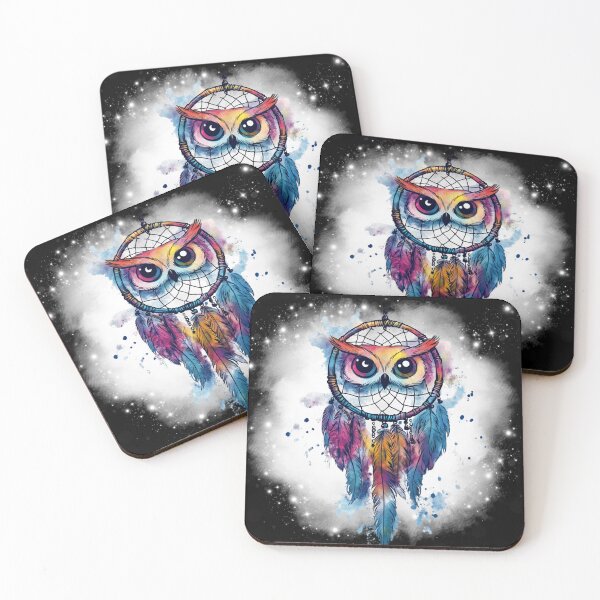Item preview, Owl Dream Colorful Dreamcatcher  designed and sold by InfinVibeDesign.