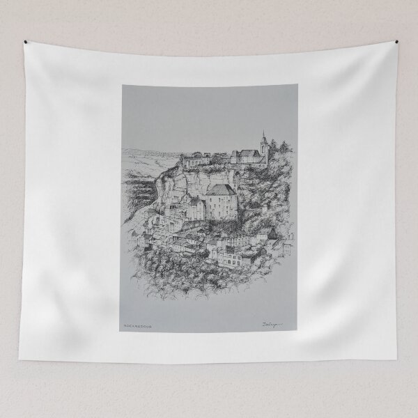 Item preview, Rocamadour in south-central France designed and sold by Dai Wynn Fine Art.