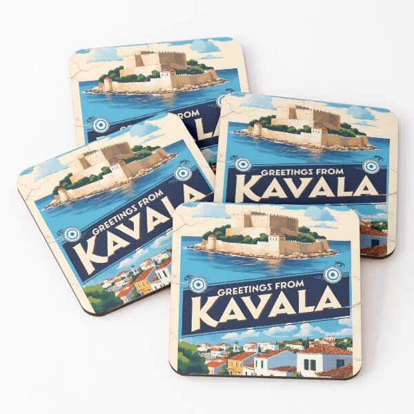 Item preview, Kavala Eastern Macedonia and Thrace Greece Postcard Vintage Retro Travel Vintage designed and sold by TravelPostcardGems.