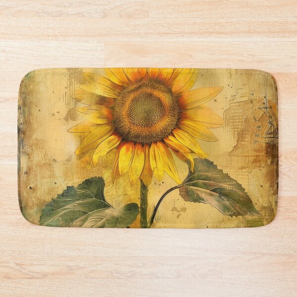 Item preview, Sunflower Vintage Art 2 designed and sold by AstroRisq.