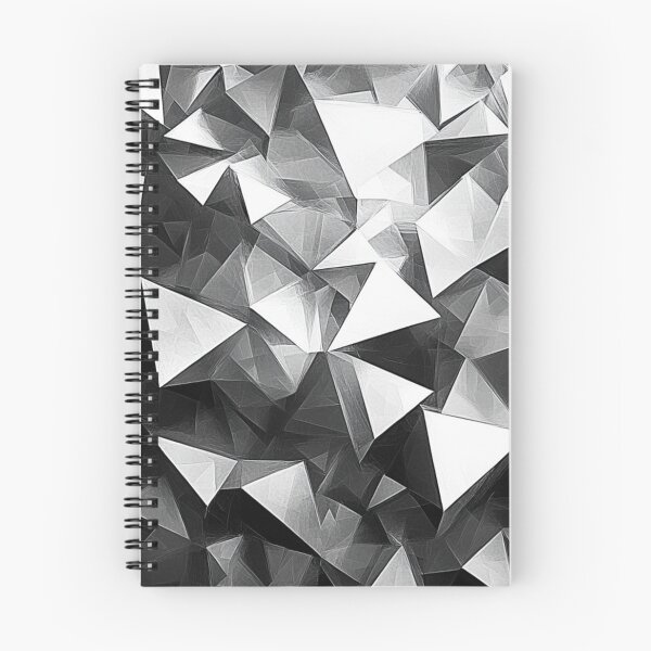 Item preview, Monochrome Geometric Chaos of Triangles designed and sold by TotemTrovia.