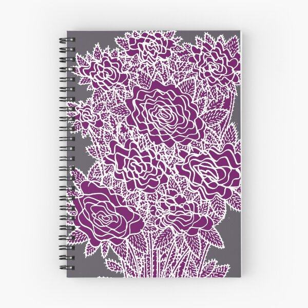 Item preview, purple flowers, designed and sold by Krzysztof Patalas.