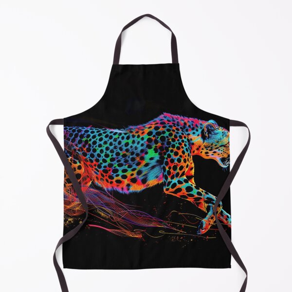 Item preview, Cheetah on the Run Neon Art 1 designed and sold by AstroRisq.