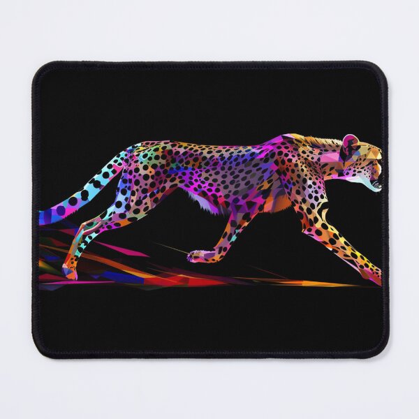 Item preview, Cheetah on the Run Neon Art 2 designed and sold by AstroRisq.