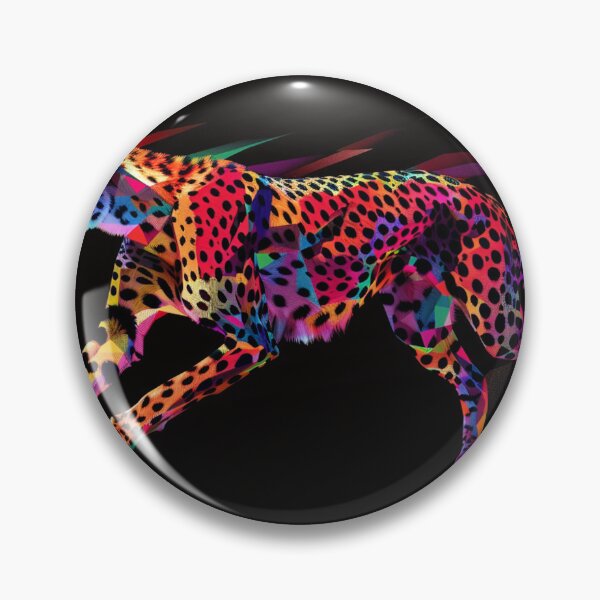 Item preview, Cheetah on the Run Neon Art 4 designed and sold by AstroRisq.