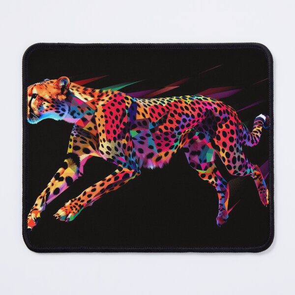 Item preview, Cheetah on the Run Neon Art 4 designed and sold by AstroRisq.