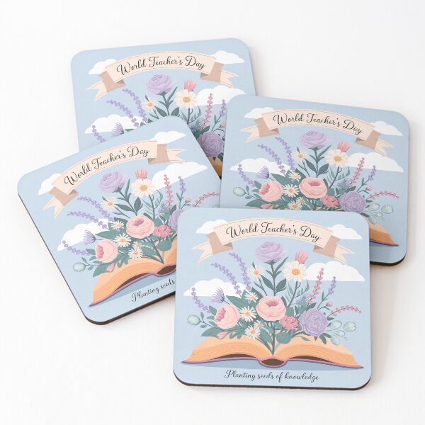 Item preview, World Teacher’s Day Floral Design designed and sold by HumourTees.