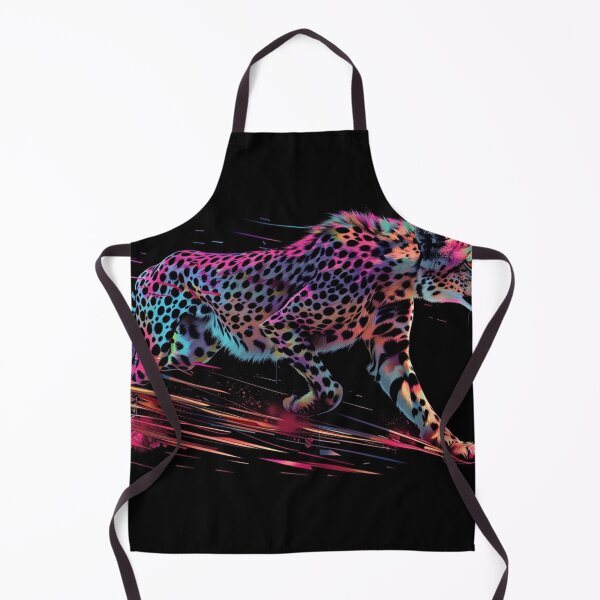 Item preview, Cheetah on the Run Neon Art 5 designed and sold by AstroRisq.