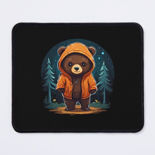 Item preview, Bear in Hoodie designed and sold by Planetporridge.