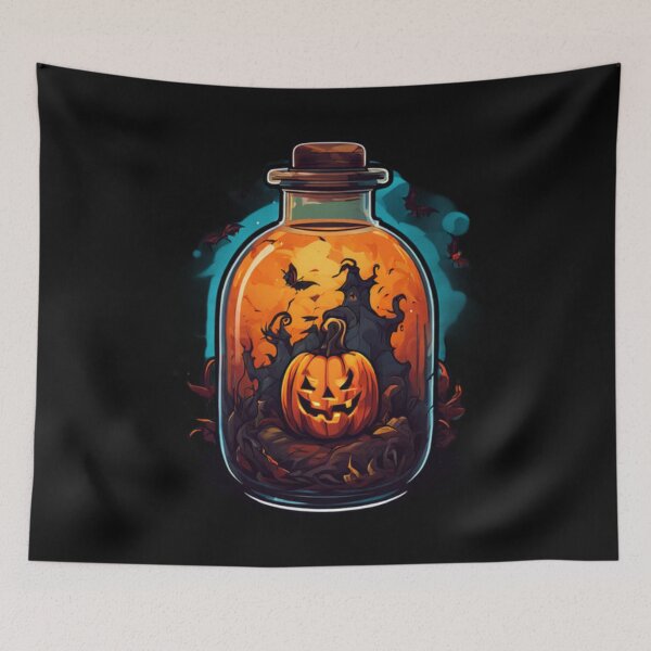 Item preview, Halloween Pumpkin Terrarium  designed and sold by Planetporridge.