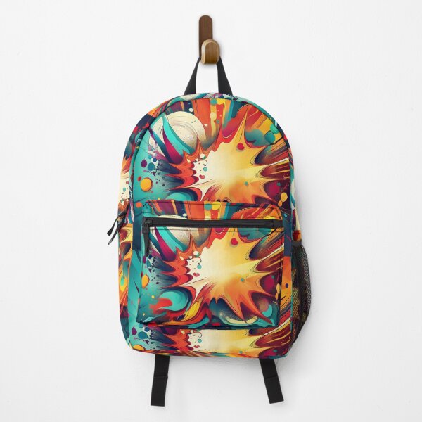 Item preview, Colourful Abstract Splash with Explosive Burst designed and sold by RaiyaTees.