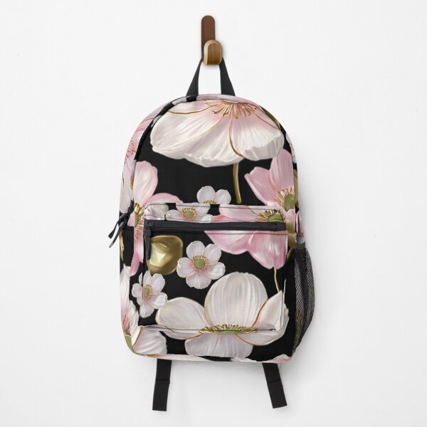 Item preview, A seamless pattern of delicate white anemone flowers designed and sold by Tchoice.